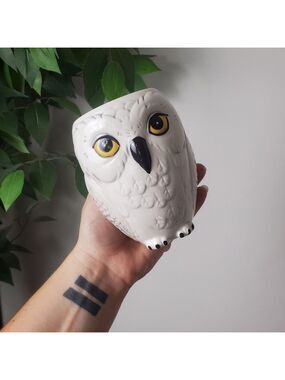 🤍Harry Potter🖤 Hedwig Coffee Bean Ceramic Mug Candle Handmade Collection *